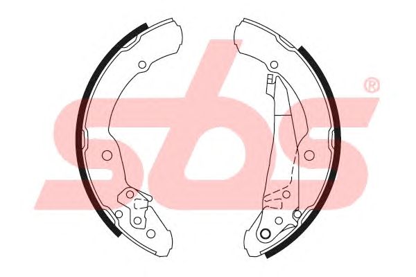 Тормозные колодки sbs 18492743631