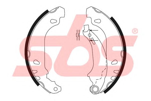 Гальмівні колодки sbs 18492737636