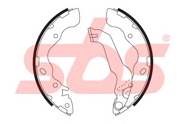 Тормозные колодки sbs 18492734704