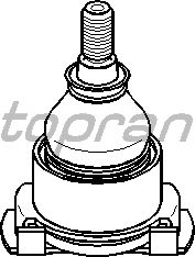 Шаровая опора TOPRAN 500 136