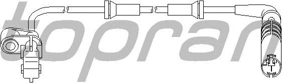 Датчик вращения колеса TOPRAN 501 235