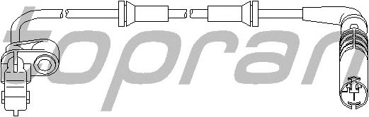 Датчик вращения колеса TOPRAN 501 236