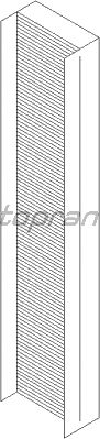 Фильтр салона TOPRAN 301 764