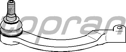 Наконечник рулевой тяги TOPRAN 207 100