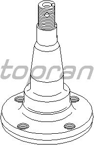 Ступица колеса TOPRAN 205 486