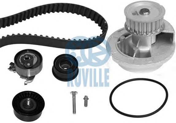 Помпа + комплект ГРМ RUVILLE 55327712