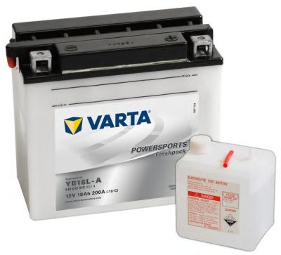 Стартерная аккумуляторная батарея VARTA 518015018A514 POWERSPORTS Freshpack