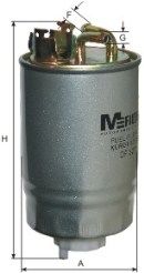 Паливний фільтр MFILTER DF 327