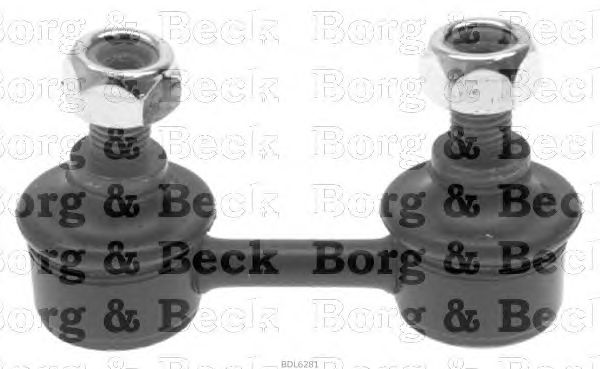 Тяга / стійка стабілізатора BORG & BECK BDL6281