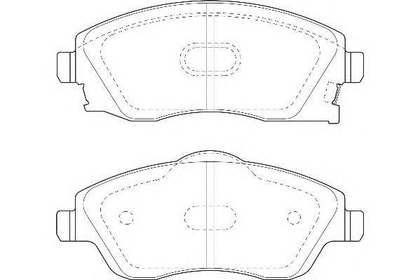 Тормозные колодки WAGNER WBP23225A