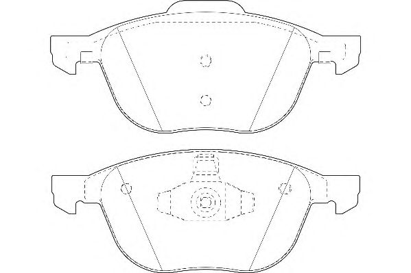 Тормозные колодки WAGNER WBP23723A