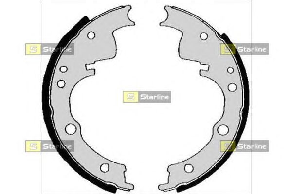 Гальмівні колодки STARLINE BC 04330