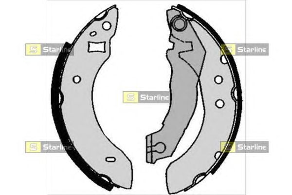 Тормозные колодки STARLINE BC 04600