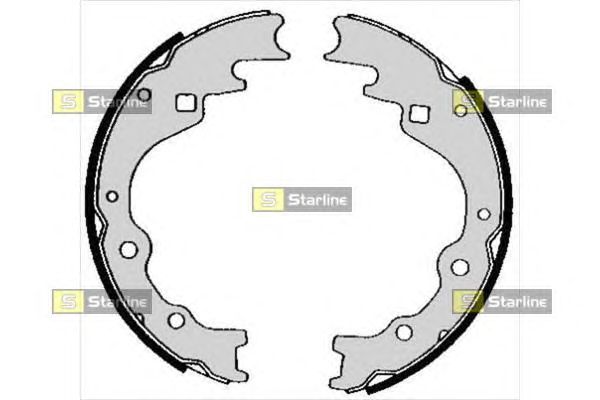 Тормозные колодки STARLINE BC 05450