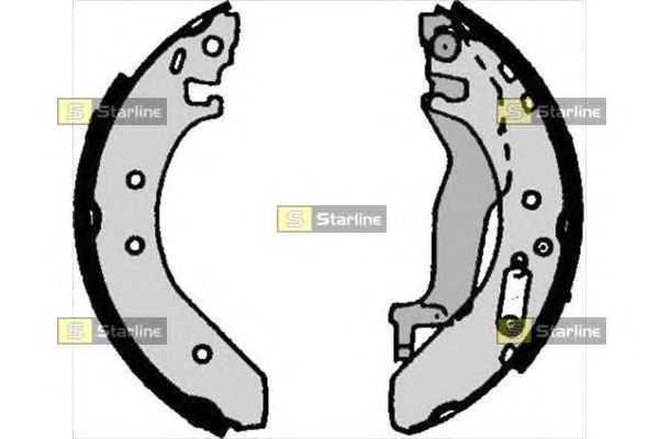Тормозные колодки STARLINE BC 06040