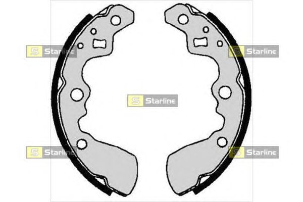 Тормозные колодки STARLINE BC 06320