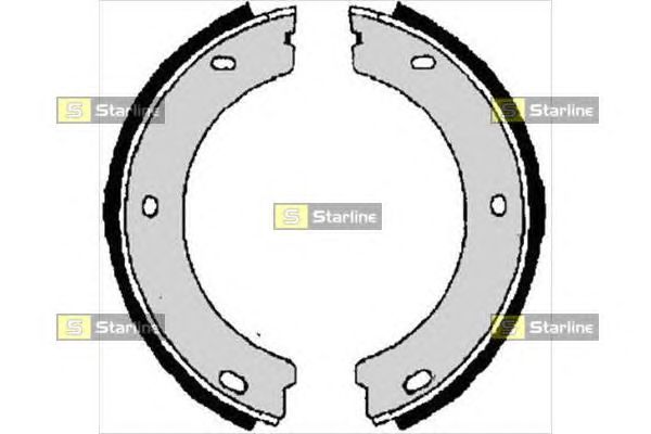 Гальмівні колодки ручника STARLINE BC 06400