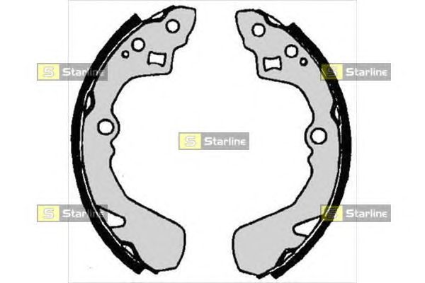 Тормозные колодки STARLINE BC 06430