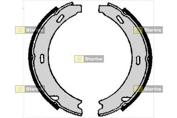 Тормозные колодки ручника STARLINE BC 06870