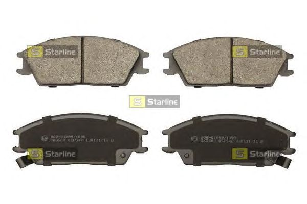 Тормозные колодки STARLINE BD S511