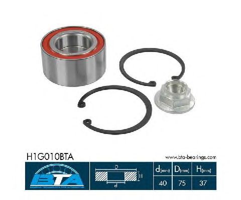 Ступичный подшипник BTA H1G010BTA