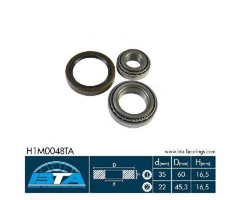 Ступичный подшипник BTA H1M004BTA