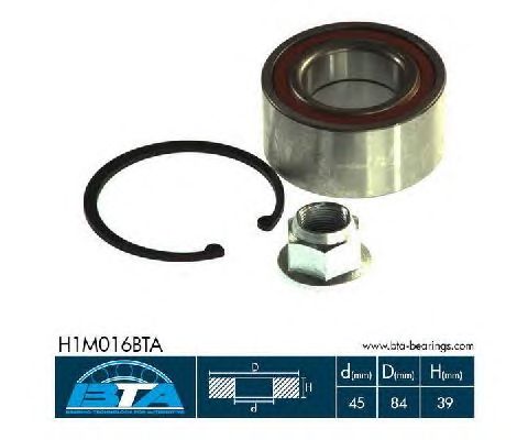 Ступичный подшипник BTA H1M016BTA