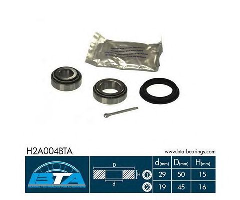 Ступичный подшипник BTA H2A004BTA