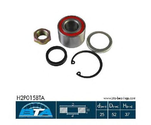 Ступичный подшипник BTA H2P015BTA