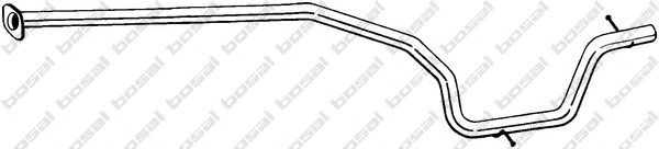Труба вихлопного газу BOSAL 950-055