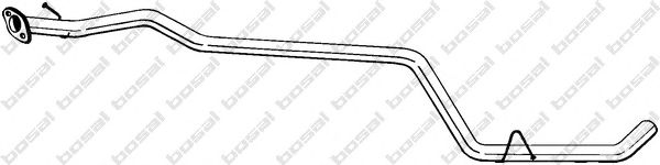 Труба выхлопного газа BOSAL 911-135