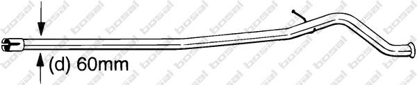 Ремонтная трубка, катализатор BOSAL 889-179