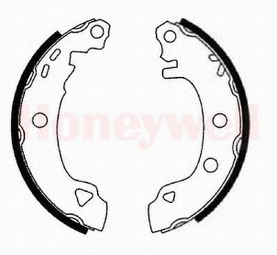 Тормозные колодки BENDIX 362324B