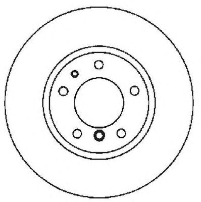 Тормозной диск BENDIX 561554B