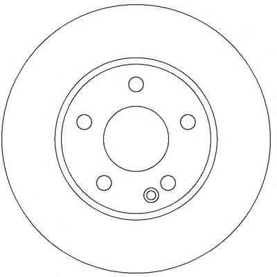 Тормозной диск BENDIX 562309B