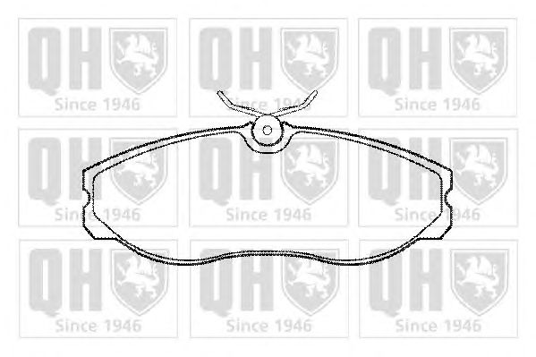 Тормозные колодки QUINTON HAZELL BP797