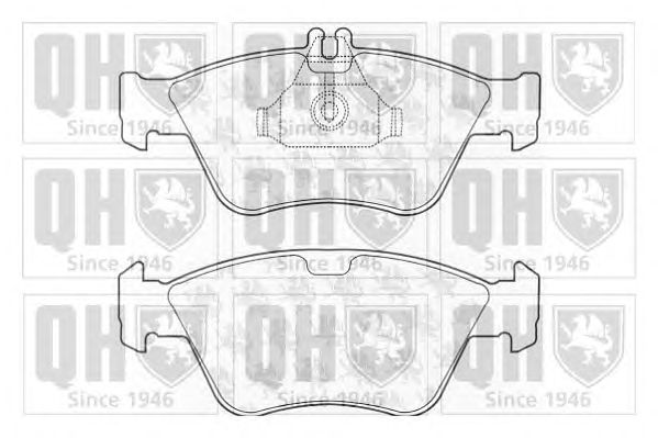 Тормозные колодки QUINTON HAZELL BP919