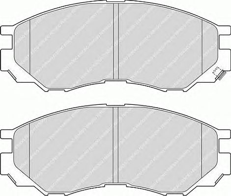 Тормозные колодки FERODO FDB1422