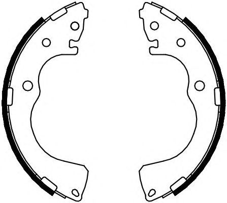 Тормозные колодки FERODO FSB610