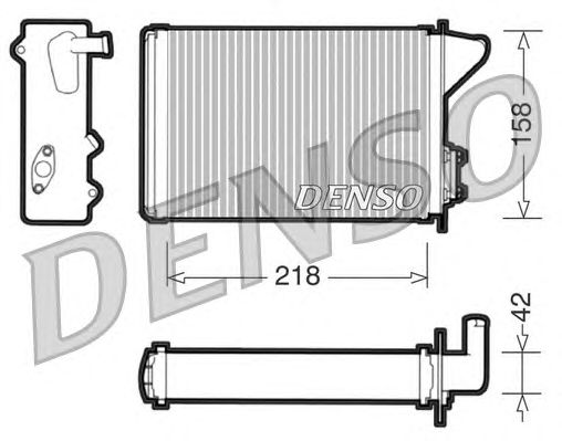 Радиатор отопителя DENSO DRR09040