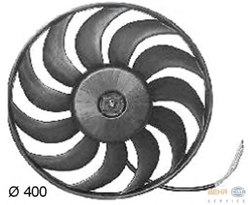 Вентилятор охлаждения HELLA 8EW 351 038-361