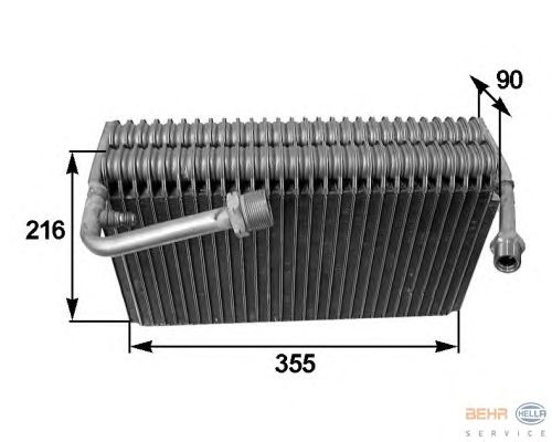 Испаритель кондиционера HELLA 8FV 351 210-551