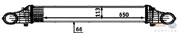 Интеркулер HELLA 8ML 376 723-391