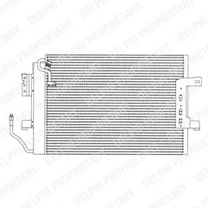 Радиатор кондиционера DELPHI TSP0225210