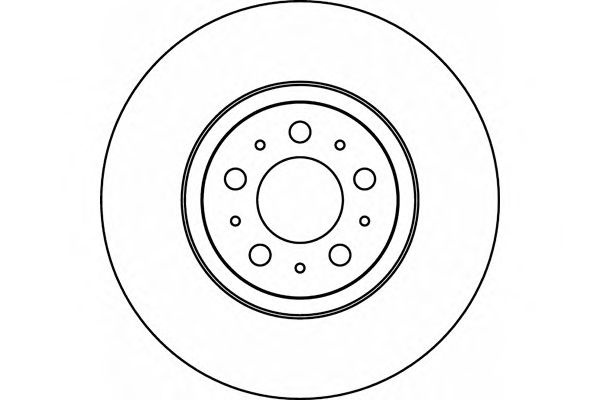 Гальмівний диск HELLA 8DD 355 110-571