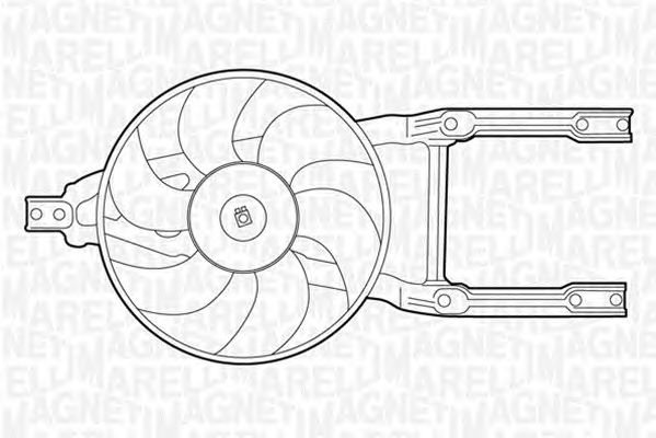 Вентилятор охлаждения MAGNETI MARELLI 069422204010