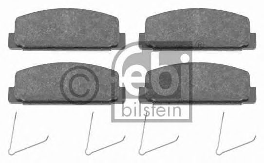Тормозные колодки FEBI BILSTEIN 16500