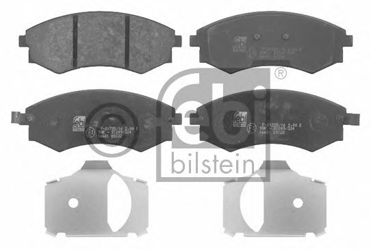 Тормозные колодки FEBI BILSTEIN 16681