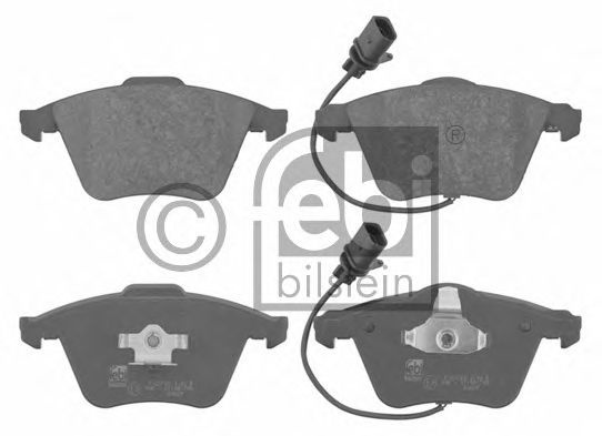 Тормозные колодки FEBI BILSTEIN 16712