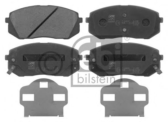 Тормозные колодки FEBI BILSTEIN 16816